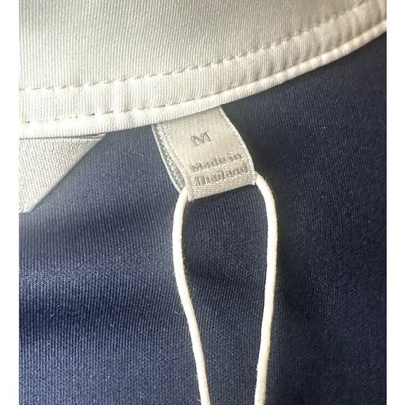 Peter Millar Navy Floral Merge Hybrid Puffer Golf Jacket Women's Size  M NWT - Picture 4 of 9